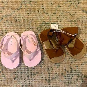 NWT Old Navy Toddler Sandal Bundle